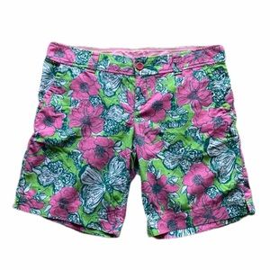 Lilly Pulitzer Womens Bermuda Walking Shorts 12